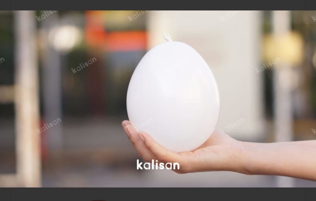 BALON 5'' WHİTE 100 LÜ KALİSAN