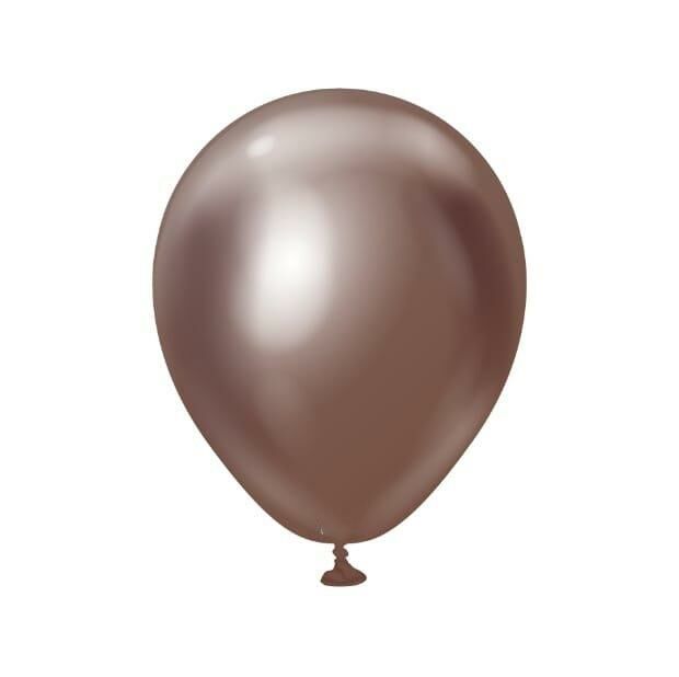 BALON 5'' KROM(MİRROR) CHOCOLATE 100 LÜ KALİSAN