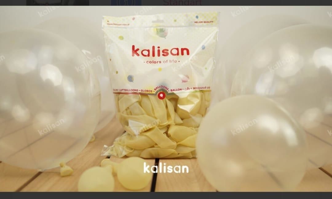 BALON 12'' DÜZ ŞEFFAF100'LÜ KALİSAN