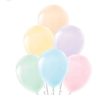 BALON SOFT RENK KARIŞIK 100'LÜ