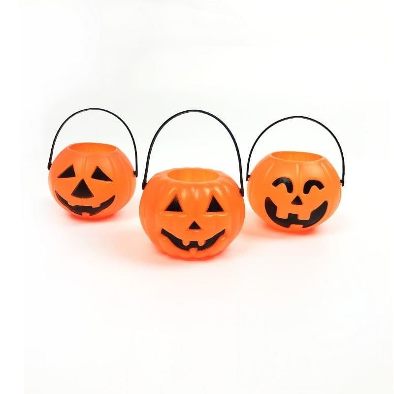 HALLOWEEN PLASTİK BAL KABAĞI ASKILI 18 CM