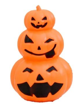 HALLOWEEN PLASTİK BAL KABAĞI 3 LÜ