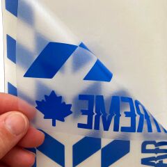 Azur Mavi Damalı Kask Motosiklet Sticker Takımı Çınar Extreme