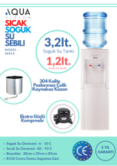 SS01A SICAK SOĞUK SU SEBİLİ