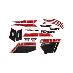 KIRMIZI STİCKER SET
