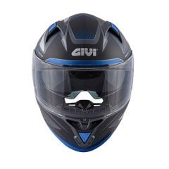 STOCCARDA FOLLOW MAT TITANIUM-GRİ-MAVİ KASK