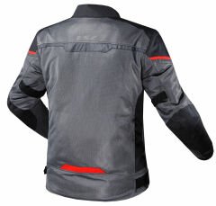 LS2 RIVA MONT SİYAH-GRİ-KIRMIZI