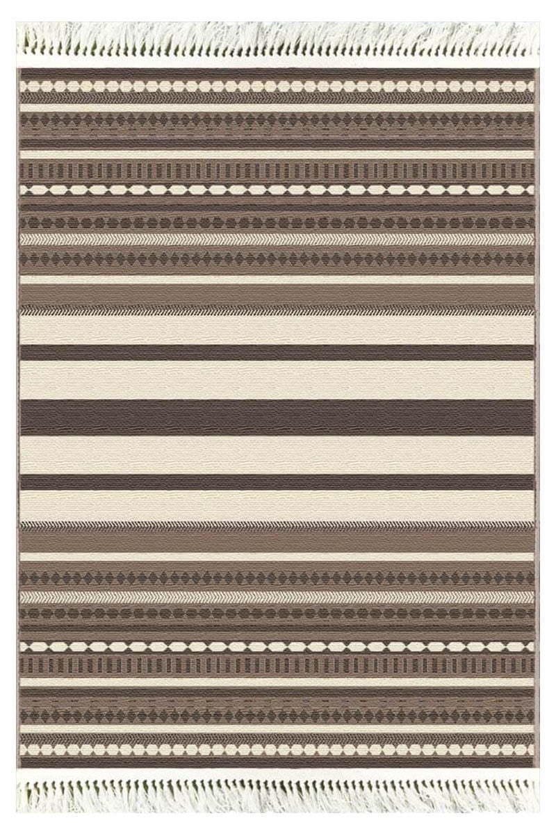 Rivera Halı | Volga Kahverengi Kilim | VK6210