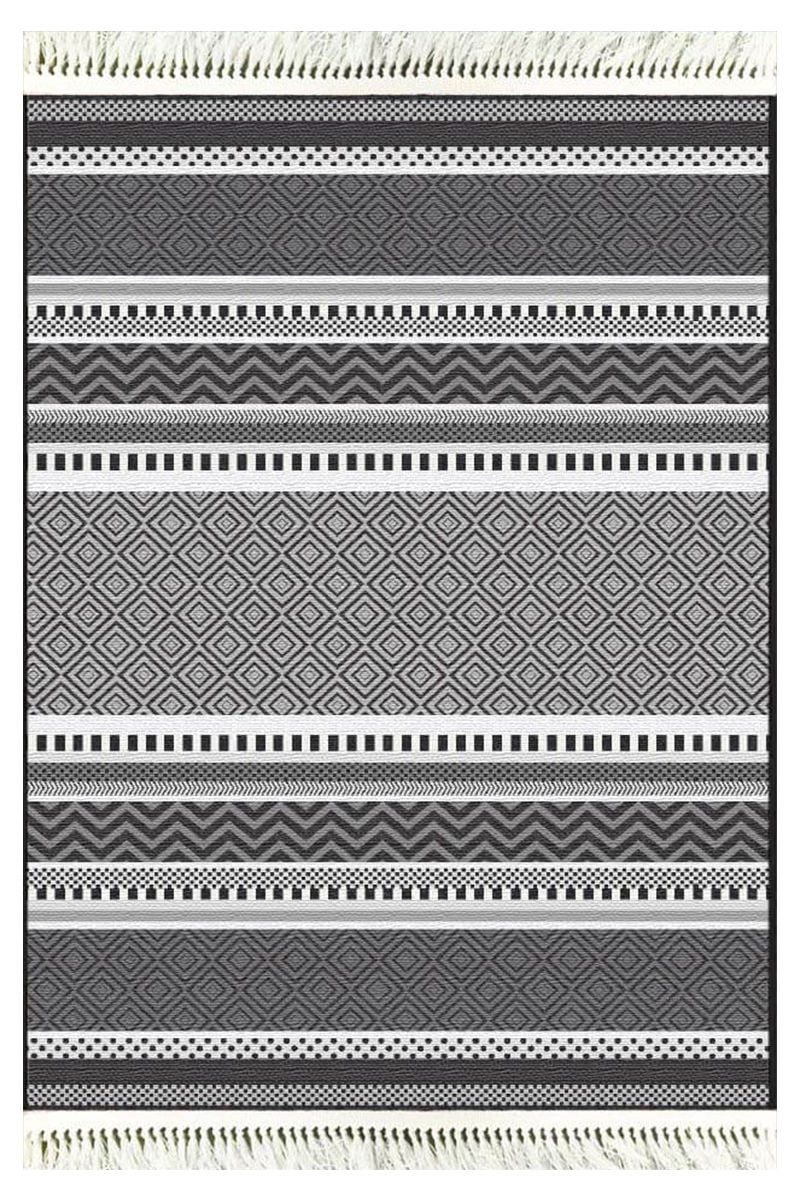 Rivera Halı | Nora Siyah Kilim | VK 6212