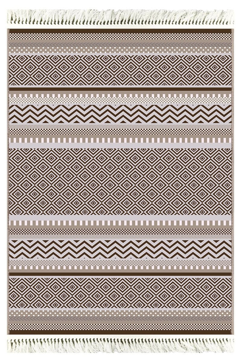 Rivera Halı | Nora Kahve Kilim | VK6214
