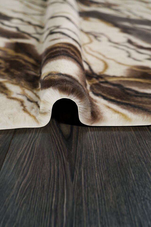Marble Post Halı | Kahve