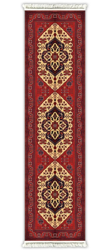 Vintage Halı | V-6021 80 x 300 cm