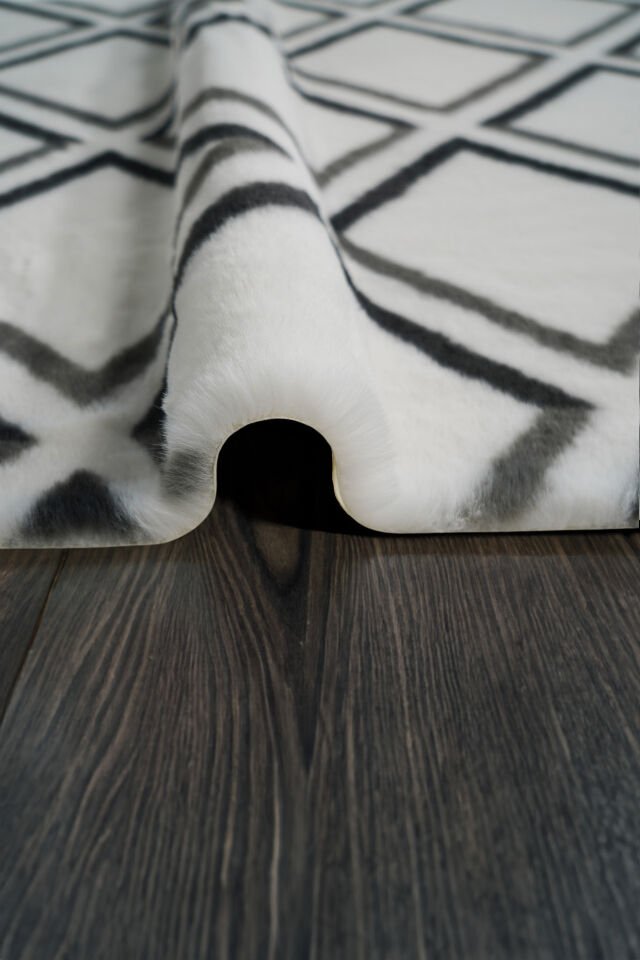 Marble Post Halı | Kareli