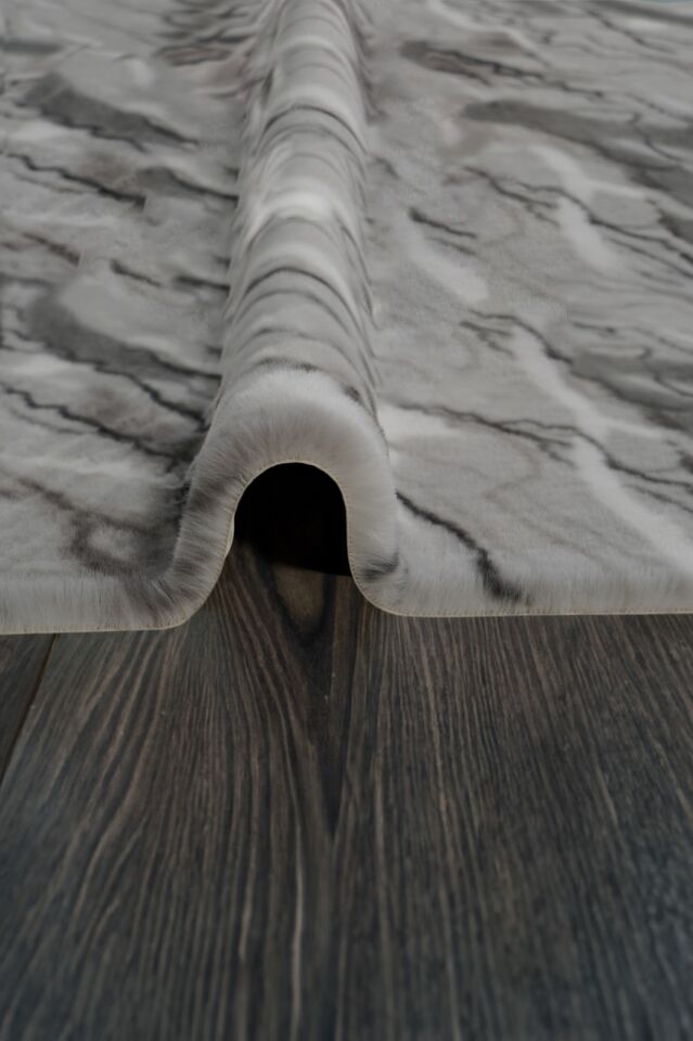 Marble Post Halı | Gri