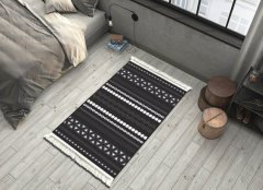 Riva Halı | Fin Siyah Kilim | VK6206