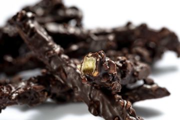 Çikolata Kaplı Pirinç Fındıklı Portakal Çubuk %69 Gana 200 gr