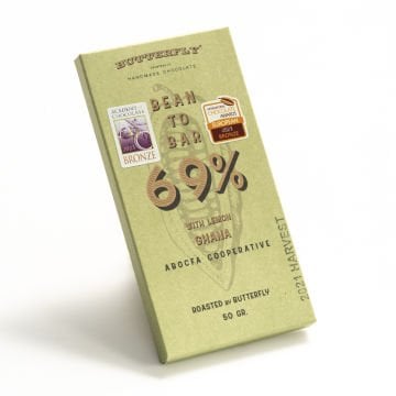 Bean To Bar %69 Nikaragua Limonlu - Tablet Çikolata