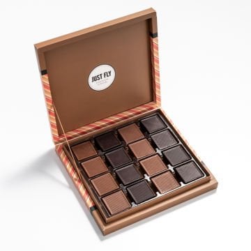 Just Fly Orta Madlen Çikolata Kutusu