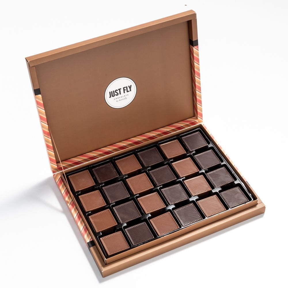 Just Fly Büyük Madlen Çikolata Kutusu