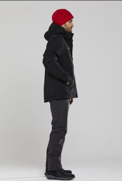 2as Elbruz 3in1 Erkek Ceket Black-Siyah