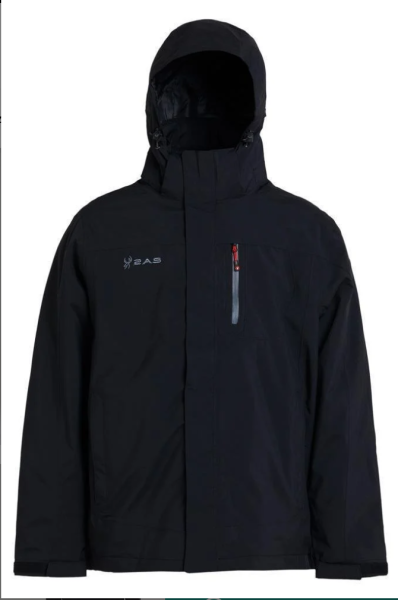 2as Elbruz 3in1 Erkek Ceket Black-Siyah