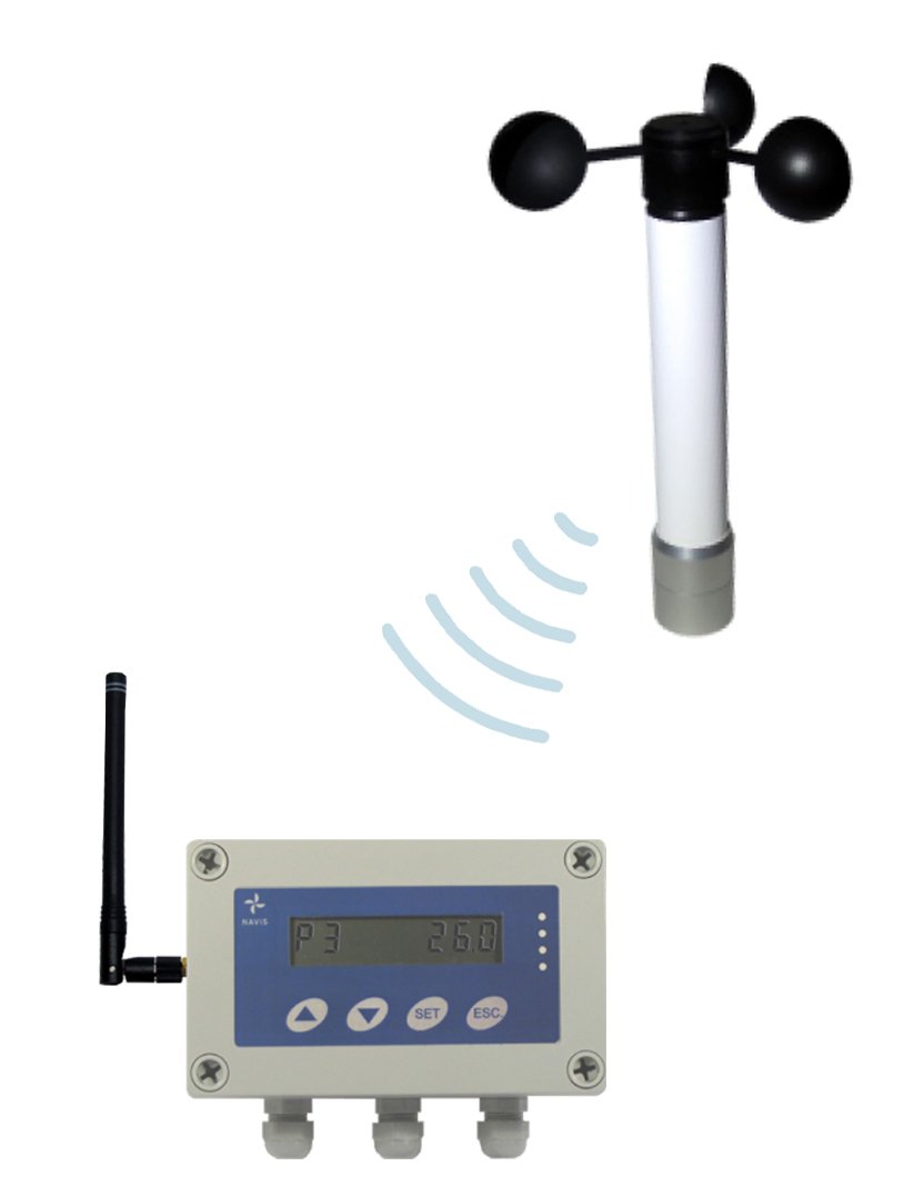 WSM W301 Kablosuz Anemometre