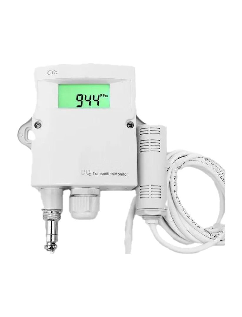 TG8-318L-V/A-02-T26 CO2 , Sıcaklık, Nem Transmitteri (Kablolu harici sensörlü)