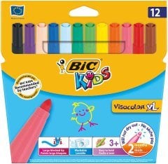 BIC KEÇELİ KALEM VİSA JUMBO 12 Lİ 829007