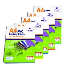 MAPİ CİLT K.A4 PVC 160 MİC.Ş.MAVİ 100LÜ 204 02 54