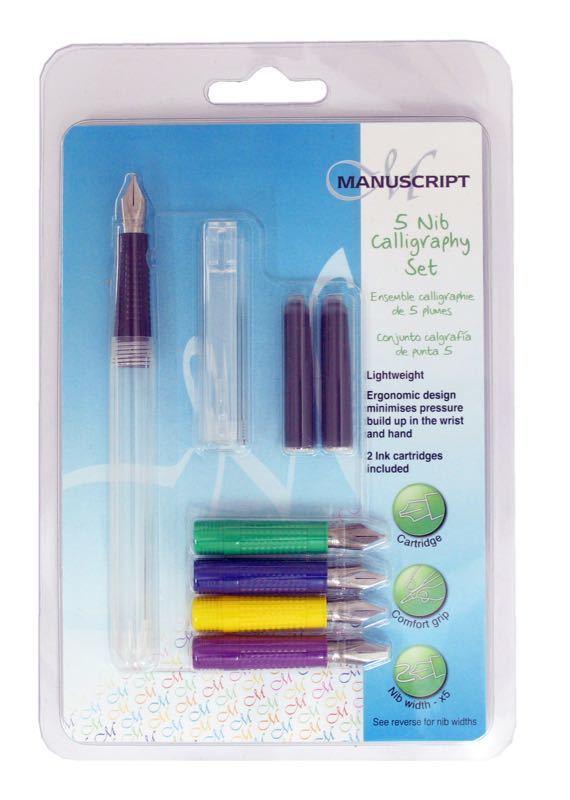 MANUSCPRIT CALLIGRAPHY 5 Lİ SET MT1981