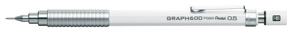 PENTEL TEKNİK ÇİZİM KALEMİ 0.5MM PG605-W