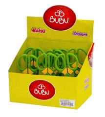 BU-BU MAKAS STANDI PLASTİK 2 RENKLİ 24 LÜ MK0009