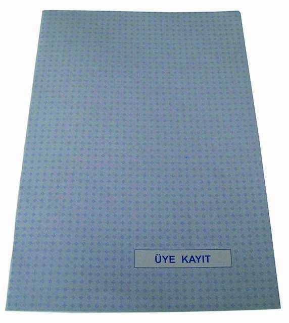 DİLMAN ÜYE KAYIT DEFTERİ KARTON KAPAK