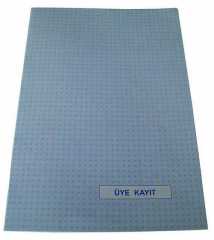 DİLMAN ÜYE KAYIT DEFTERİ KARTON KAPAK