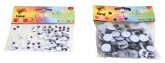 LİNO OYNAR GÖZ 7 MM. 100'LÜ RBZ-007-A