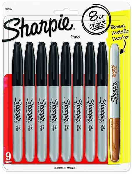 SHARPIE PERMANENT SET FINE  8+1 SİYAH 1964792