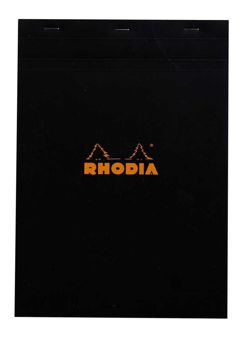 RHODIA BLOKNOT A4 SİYAH K.80YP. KARELİ RT182009