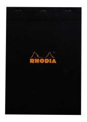 RHODIA BLOKNOT A4 SİYAH K.80YP. KARELİ RT182009