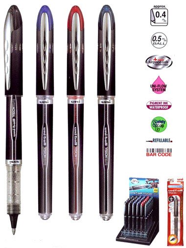 UNİ ROLLER KALEM VISION ELITE UB-205/3D 0.5 36LI