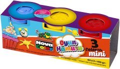 NOVA COLOR OYUN HAMURU MİNİ 3 LÜ NC-4101
