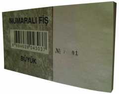 DİLMAN NUMARALI FİŞ BÜYÜK