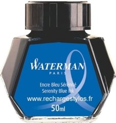 WATERMAN DOLMAKALEM MÜREKKEBİ ŞİŞE MAVİ S0110720