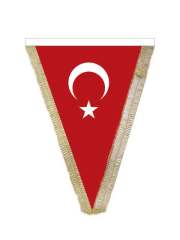 BUKET BAYRAK MASAÜSTÜ 15X22,5 ÜÇGEN SİMLİ BKT-137