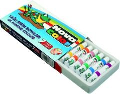 NOVA COLOR YAĞLI BOYA TÜP 7'Lİ NC-125