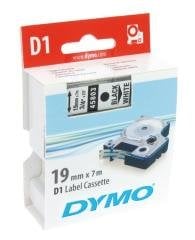 DYMO ŞERİT D1 19MMX7MT SİYAH-ALTIN 45813