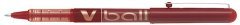 PILOT ROLLER KALEM V BALL 1.0 KIRMIZI BL-VB10-R