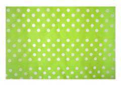 LİNO ELYAF KAGIT NOKTALI YEŞİL 60CM X 5M KUN18