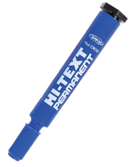 HI-TEXT PERMANENT M. YUVARLAK UÇ MAVİ 830PB