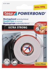 TESA MONTAJ BANDI ULTRA GÜÇLÜ 19MMX1,5M 55791