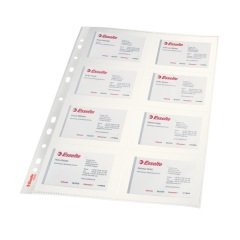 ESSELTE KARTVİZİT POŞETİ 10 LU SLT-78930 ŞEFFAF
